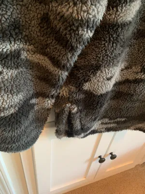 Cozy sherpa Sherpa Pullover Size Large Black Camo thumbnail 6