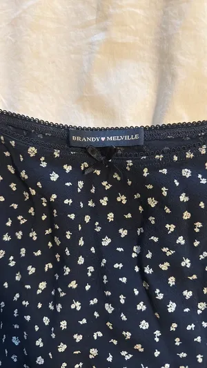 Brandy Melville Floral Skirt thumbnail 2
