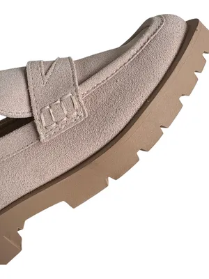 Like New Dolce Vita Leather Elias Dune Loafers Size 10 thumbnail 5