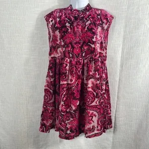 Free People NWT All The Time Velvet Mini Dress - Size S thumbnail 2