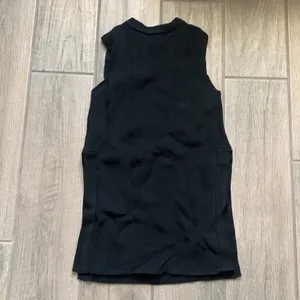 Wilfred black high slit tank top thumbnail 4