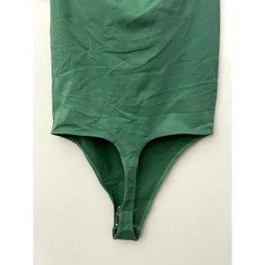 Free People Women's Green Tati Seamless Thong Tube Bodysuit M/L NWT thumbnail 7