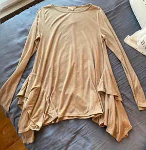 Easel Ensemble Brown Long Sleeve thumbnail 1