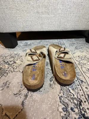Birkenstock Arizona Suede Sandals Taupe thumbnail 5