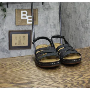Easy Street Womens Kehlani Wedge Sandal KEHLN Black 9M thumbnail 3