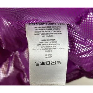 Columbia‎ Puffer Jacket Womens XS Duck Down Omni-Heat Ski Snow Gorpcore Purple thumbnail 6