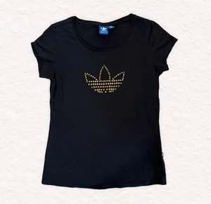 GUC  Gold Studded Scoop Neck Tee thumbnail 1