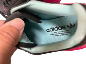 Adidas GY4667 wms Originals Forum bold shock pink black low sneakers sz 9 SKU 10 thumbnail 8