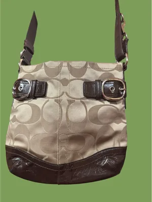 Coach F1616 Signature Buckle Shoulder Crossbody Bag thumbnail 1