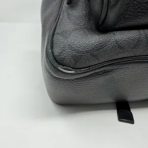 Coach Court Signature Canvas Pebble Leather Backpack Black Women One Size thumbnail 7
