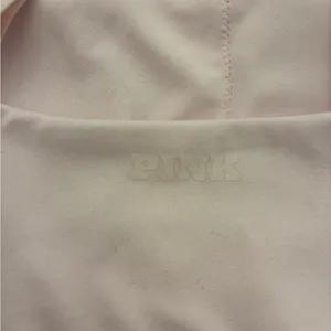 Victoria’s Secret Pink Relay One Shoulder Sports Bra Small DD Cup Pink thumbnail 3