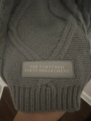 Taylor Swift TTPD cardigan thumbnail 5