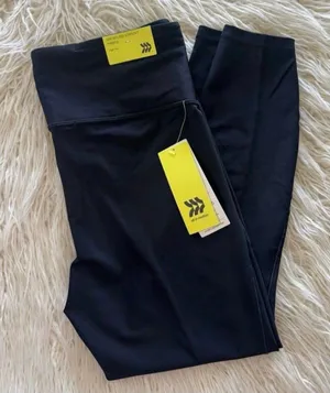 All In Motion Effortless Support Leggings Black Size Large thumbnail 1
