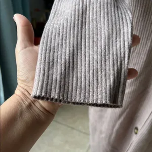 Ribbed button-up duster cardigan thumbnail 4