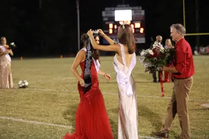 red formal dress thumbnail 6