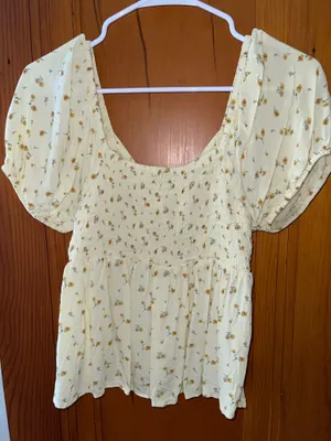American Eagle Floral Top thumbnail 3