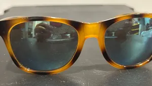 Vans Tortoise Shell Sunglasses with Blue Lenses thumbnail 1