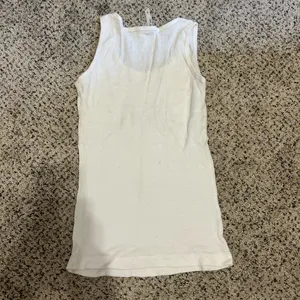 Surf Style White Tank Top thumbnail 3