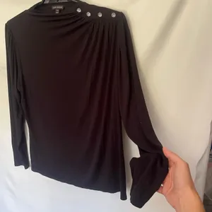 Lane Bryant Rhinestone Womens Top Sz 18/20 Glam Party Workwear Witchy Mockneck thumbnail 6