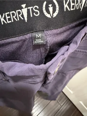 Kerrits Slim Pull-On Riding Equestrian Tights Deep Plum Black Knee Patches M thumbnail 5