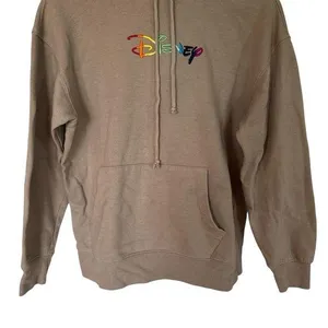 Disney Beige Hoodie Multi-Color Disney Design thumbnail 1