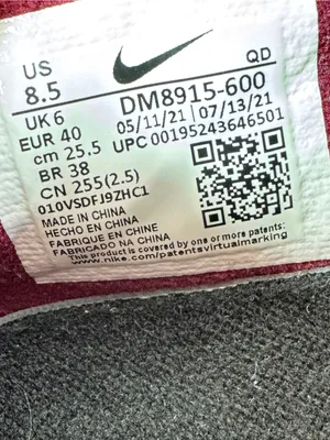 Nike Women’s Free‎ Run 2 Lace Up Running Shoes Burgundy Blue Size 8.5 DM8195-600 thumbnail 10