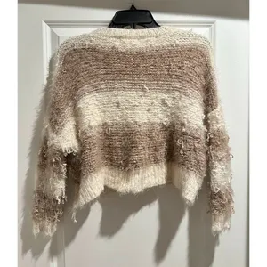 Altar’d State V-Neck Cropped Sweater thumbnail 3