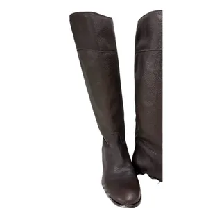 Vero Cuoio Riding Leather Dark Brown Boots Womens |US 8.5 thumbnail 6