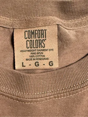 Comfort Colors Espresso Graphic Short Sleeve Tee Disco Ball/Leopard collage thumbnail 2