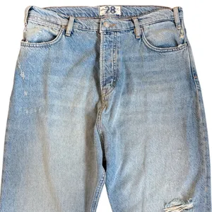 Free People Button Fly Relaxed Fit High Rise Jeans Size 28 thumbnail 2