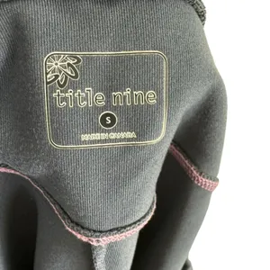 Title Nine Gray Stretchy‎ Elastic Waist Ruched Athletic Bike Shorts Size S thumbnail 4