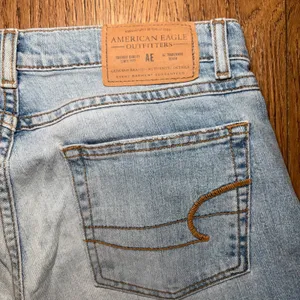 Y2K American Eagle Light Wash Bootcut Jeans Womens 4 Mid Rise Denim boho western thumbnail 9