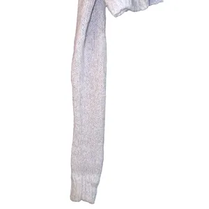 Reformation Wenda Merino Wool Alpaca Blend Crop Sweater Women's M Gray Soft Cozy thumbnail 7