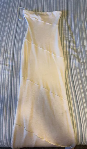 Princess Polly Long White Dress thumbnail 1