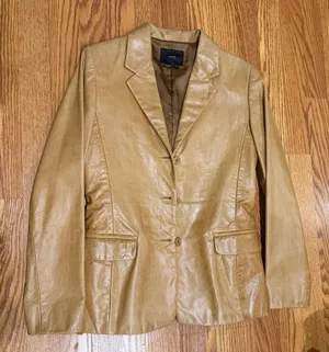 Vintage jacket identify Tan Size 6 thumbnail 1