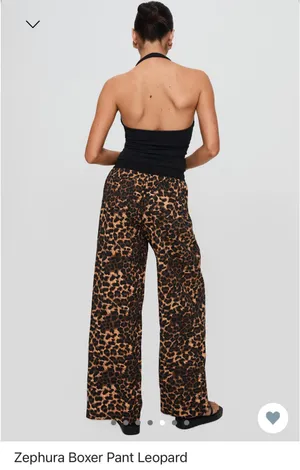 Princess Polly, leopard print boxer pants thumbnail 2