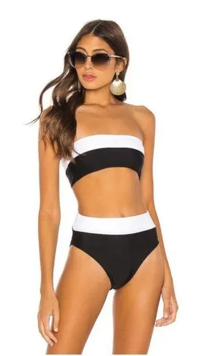 LPA Foster High Waist Bikini Bottoms - XS thumbnail 1