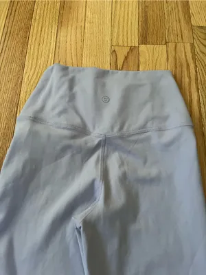 Gilly Hicks Lavender Flare Wide Leg Leggings Small Pilates Soft Girl Clean Girl thumbnail 6