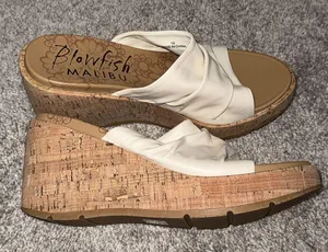 Blowfish MALIBU women’s size 10M Boynton Wedge slip on sandal new without box thumbnail 4