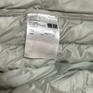 Uniqlo Ultra Light‎ Down Vest Puffer Sleeveless Full Zip Casual Gray M thumbnail 8