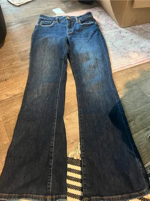 Kut from the kloth Ana high rise fab ab flare jeans thumbnail 6