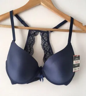 Underwire Bra, 36C Blue Size 36 C thumbnail 1