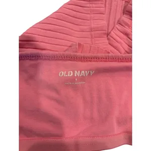 Old Navy Pink Cami Cropped Tank Size S Shelf Bra thumbnail 3