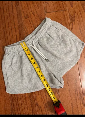 Colsie light gray terry fleece lounge shorts - Size XS. light gray terry fleece lounge shorts feature a comfortable elastic drawstring waistband, curved dolphin hem, and side pockets. Gently warn and in excellent condition. Measurements approximately 11” not fully stretched out from elastic waste x 10” long. Non smoking home. priced to sell at as is condition. Don’t like my price, make reasonable offer! And thank you for checking my closet. thumbnail 6