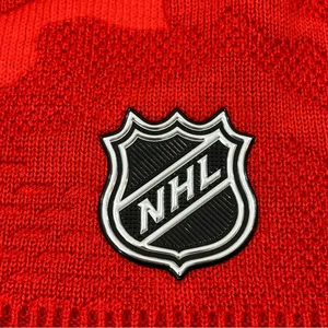 Detroit Red Wings NHL Fanatics Red Authentic Pro Team Locker Room Pom Beanie thumbnail 6