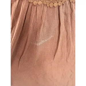 NWT Almost Famous Brown Babydoll Sundress Crochet Y2K Forest‎ Fairy Coquette thumbnail 4