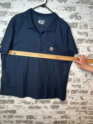 Carhartt | women navy blue polo thumbnail 4