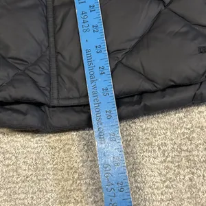 Eddie Bauer Vest Women XL Premium Goose Down Puffer EB700 Black Full Zip Pockets thumbnail 9