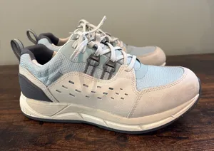 LL‎ Bean Women's Blue Gray Athletic Shoes Sneakers Walking Running Size 7.5 M thumbnail 1