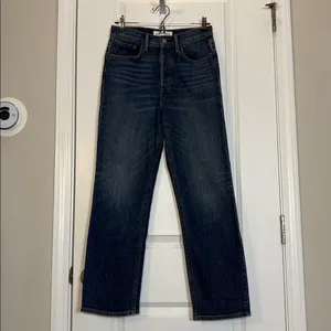 Aritzia Denim Forum Arlo High Rise Straight Ankle thumbnail 2